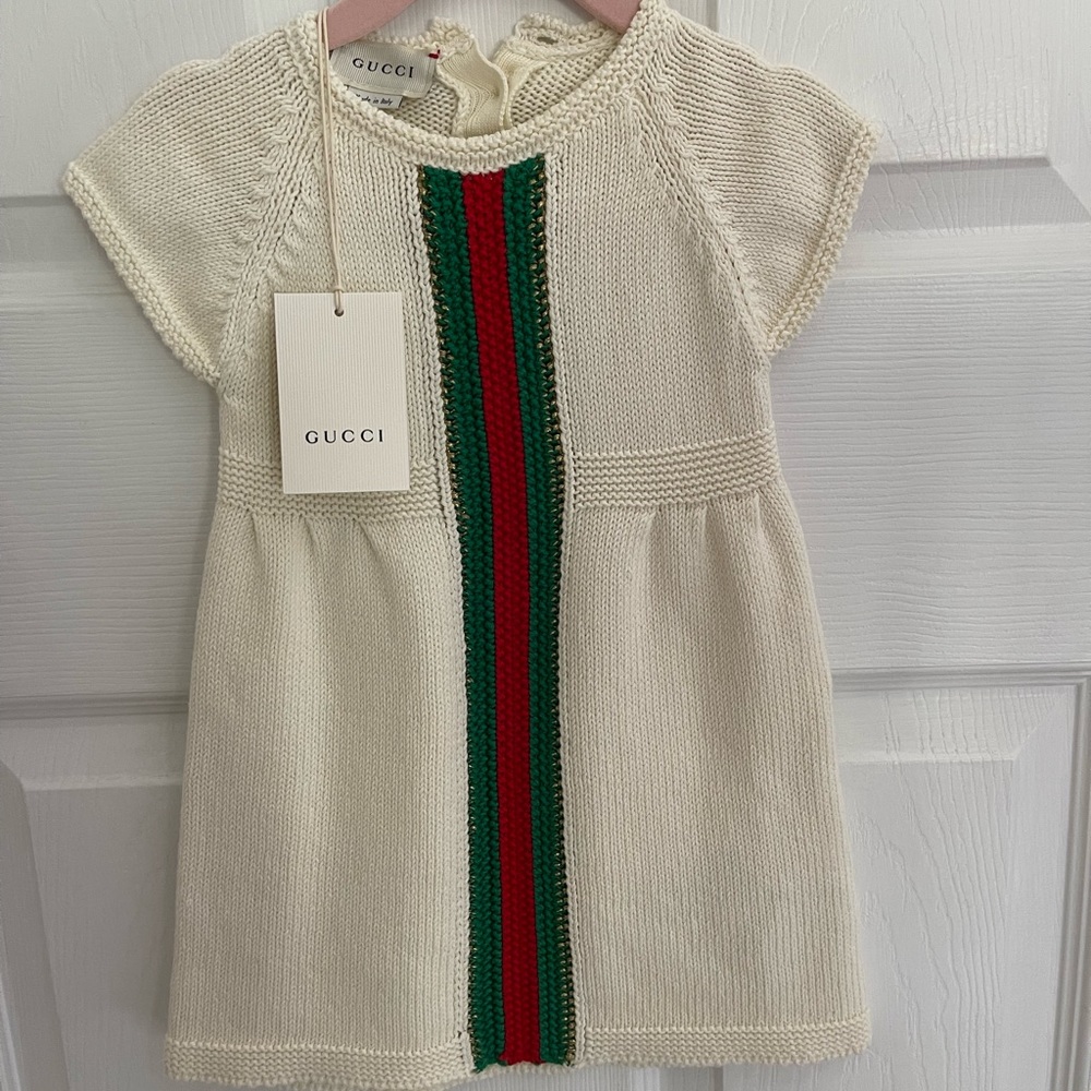 Toddler Gucci Sweater Dress 12/18 mos